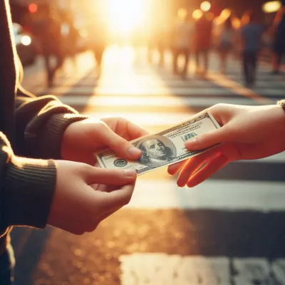 Sen o darování peněz cizinci