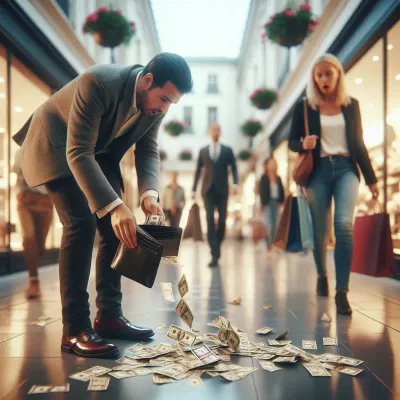 Sen o ztrátě peněz při nakupování