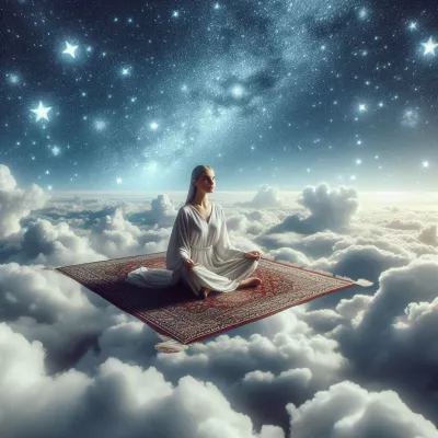 Sen o létání na kouzelném koberci