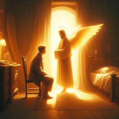 Sen o rozhovoru s andělem