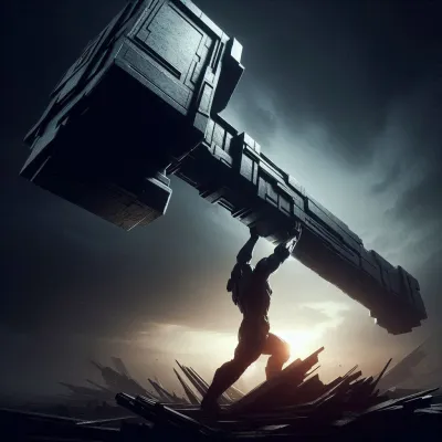 Sen o obrovském kladivu