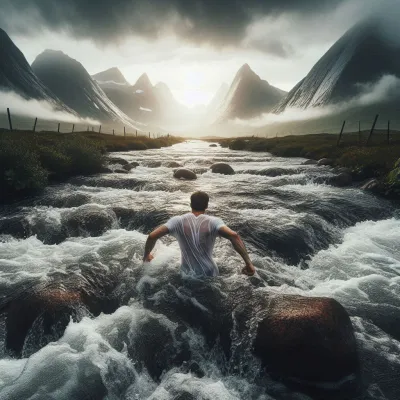 Sen o topení v řece